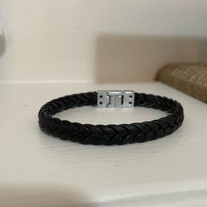 Leather Braid Bracelet